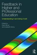 Feedback in Higher and Professional Education edito da Taylor & Francis Ltd