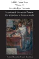 La Poetica De Lorenzo De Zamora edito da Modern Humanities Research Association