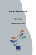 Kostenträgerstückrechnung di Jürgen Christmann, Merle Christmann edito da Gabler Verlag