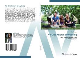 No One Knows Everything di Risa Dickens edito da AV Akademikerverlag