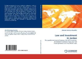 Law and Investment in Jordan di Abdullah Suleiman Nawafleh edito da LAP Lambert Acad. Publ.