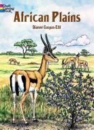 African Plains Coloring Book di Dianne Gaspas-Ettl edito da DOVER PUBN INC