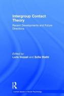 Intergroup Contact Theory edito da Taylor & Francis Ltd