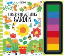 Fingerprint Activities Garden di Fiona Watt edito da Usborne Publishing Ltd