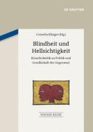 Blindheit und Hellsichtigkeit edito da Akademie Verlag GmbH