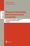 Structural Information and Communication Complexity di R. Kralovic edito da Springer Berlin Heidelberg