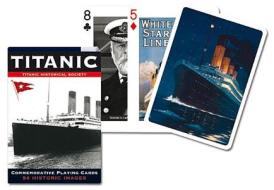 Titanic Single Playing Card Deck edito da Piatnik