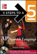 AP Spanish Language [With MP3] di Dennis LaVoie edito da McGraw-Hill