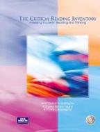 The Critical Reading Inventory di Mary D. Applegate, Kathleen Benson Quinn, Anthony J. Applegate edito da Pearson Education (us)