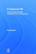 Professional HR di Paul Kearns edito da Taylor & Francis Ltd