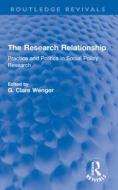 The Research Relationship edito da Taylor & Francis Ltd