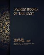 Jaina Sûtras: Volume 1 of 2 di Max Muller edito da DISCOVERY PUBL