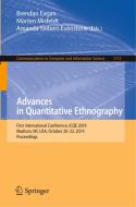 Advances in Quantitative Ethnography edito da Springer International Publishing