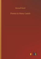 Poems in Many Lands di Rennell Rodd edito da Outlook Verlag