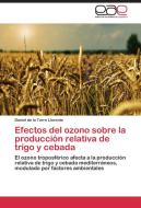 Efectos del ozono sobre la producción relativa de trigo y cebada di Daniel de la Torre Llorente edito da EAE