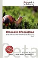 Benimakia Rhodostoma edito da Betascript Publishing
