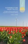 Sustainability and Energy Politics di Giorel Curran edito da Palgrave Macmillan