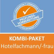 AzubiShop24.de Kombi-Paket Lernkarten Hotelfachmann/-frau di Michaela Rung-Kraus, Albert Kamholz edito da Princoso GmbH