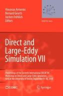 Direct and Large-Eddy Simulation VII edito da Springer Netherlands