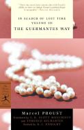 The Guermantes Way di Marcel Proust edito da MODERN LIB