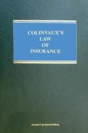 Colinvaux\'s Law Of Insurance di Professor Robert M. Merkin edito da Sweet & Maxwell Ltd