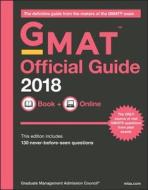 GMAT Official Guide 2018 Book and Online Access Code di Gmac (Graduate Management Admission Coun edito da WILEY