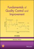 Fundamentals of Quality Control and Improvement di Amitava Mitra edito da WILEY