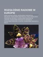 Rozglosnie Radiowe W Europie: Radio Woln di R. D. O. Wikipedia edito da Books LLC, Wiki Series