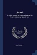 Sound: A Course Of Eight Lectures Delive di JOHN TYNDALL edito da Lightning Source Uk Ltd