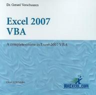 Excel 2007 Vba di Dr. Gerard Verschuuren edito da Holy Macro! Books