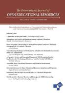 The International Journal of Open Educational Resources: Volume 3, Number 1, Spring/Summer 2020 di Melissa Layne edito da WESTPHALIA PR