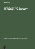 Probability Theory edito da De Gruyter