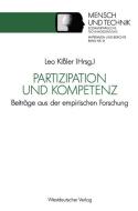 Partizipation und Kompetenz edito da VS Verlag für Sozialwissenschaften