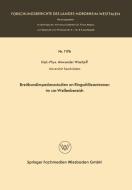 Breitbandimpedanzstudien an Ringschlitzantennen im cm-Wellenbereich di Alexander Wasiljeff edito da VS Verlag für Sozialwissenschaften