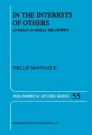 In the Interests of Others di Phillip Montague edito da Springer Netherlands