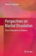 Perspectives on Marital Dissolution di Sharon Ee Ling Quah edito da Springer Singapore