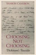 Choosing not Choosing (Paper) di Sharon Cameron edito da University of Chicago Press