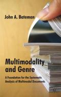 Multimodality and Genre di John Bateman edito da Palgrave Macmillan