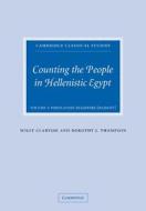 Counting The People In Hellenistic Egypt 2 Volume Paperback Set di Willy Clarysse, Dorothy J. Thompson edito da Cambridge University Press