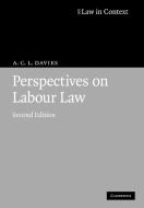 Perspectives on Labour Law di A. C. L. Davies edito da Cambridge University Press