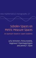 Sobolev Spaces on Metric Measure Spaces di Juha Heinonen, Pekka Koskela, Nageswari Shanmugalingam edito da Cambridge University Press