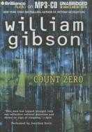 Count Zero di William Gibson edito da Brilliance Corporation