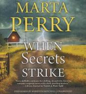 When Secrets Strike di Marta Perry edito da Harlequin Audio