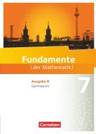 Fundamente der Mathematik 7. Schuljahr. Schülerbuch Gymnasium Brandenburg di Kathrin Andreae, Frank G. Becker, Björn Beling, Ralf Benölken, Detlef Dornieden, Rolf Ebel, Wolfram Eid, Lothar Flade, G edito da Cornelsen Verlag GmbH