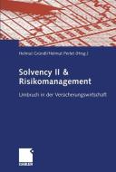 Solvency II & Risikomanagement edito da Gabler Verlag