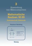 Mathematische Routinen VC 20 di Ernst Friedrich Reinking edito da Vieweg+Teubner Verlag