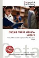 Punjab Public Library, Lahore edito da Betascript Publishing