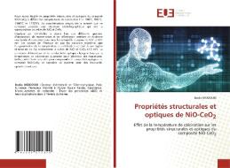 Propriétés structurales et optiques de NiO-CeO2 di Badia Mejdoubi edito da Éditions universitaires européennes