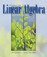 Introduction To Linear Algebra di James DeFranza, Daniel Gagliardi edito da Mcgraw-hill Education - Europe