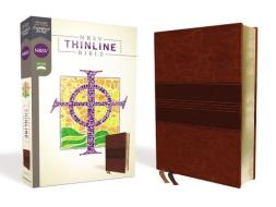 Nrsv, Thinline Bible, Leathersoft, Brown, Comfort Print di Zondervan edito da Zondervan